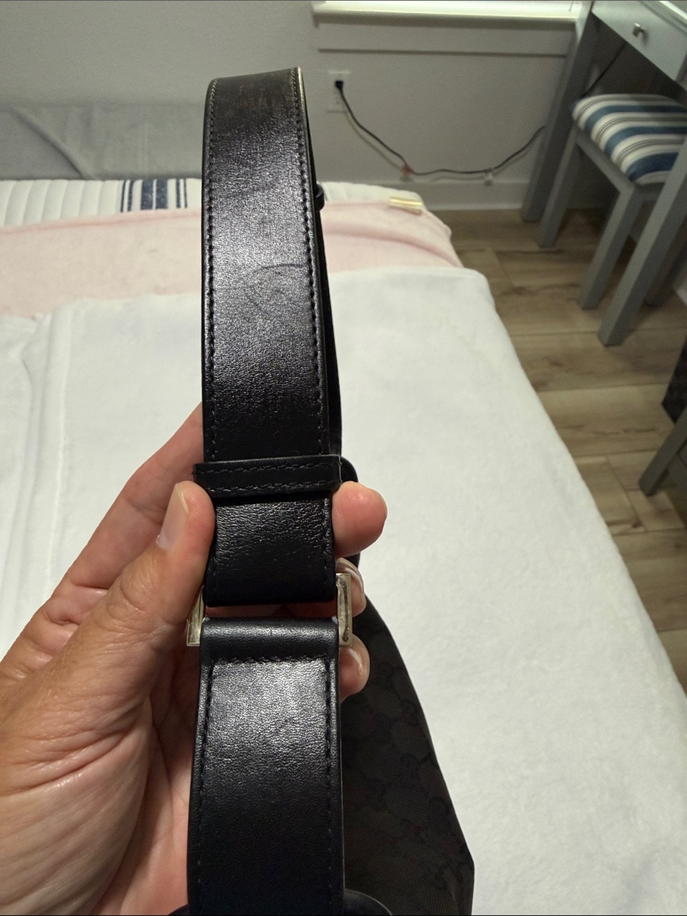 Gucci Black and Gray Messenger Bag - Picture 11 of 11